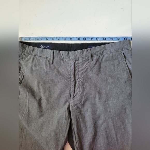 J.CREW Factory Bedford Pants Size 34 in Grey - Picture 12 of 12